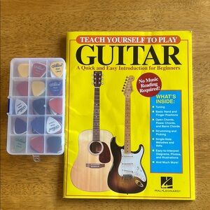Hal Leonard Guitar Instruction Book with Picks
